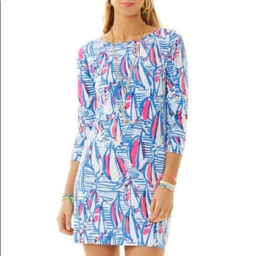Lilly Pulitzer Red Right Return Marlowe Dress
